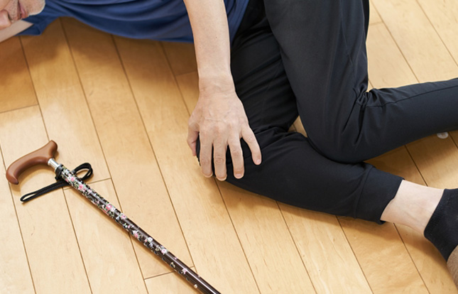 異常を検知する緊急時のイメージ